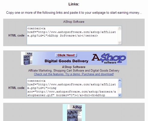 Ashop For Downloads Help