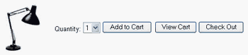 Order-Link connects to the shopping cart even from remote sites!